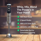 PARAS® 500W Stainless Steel Hand Blender