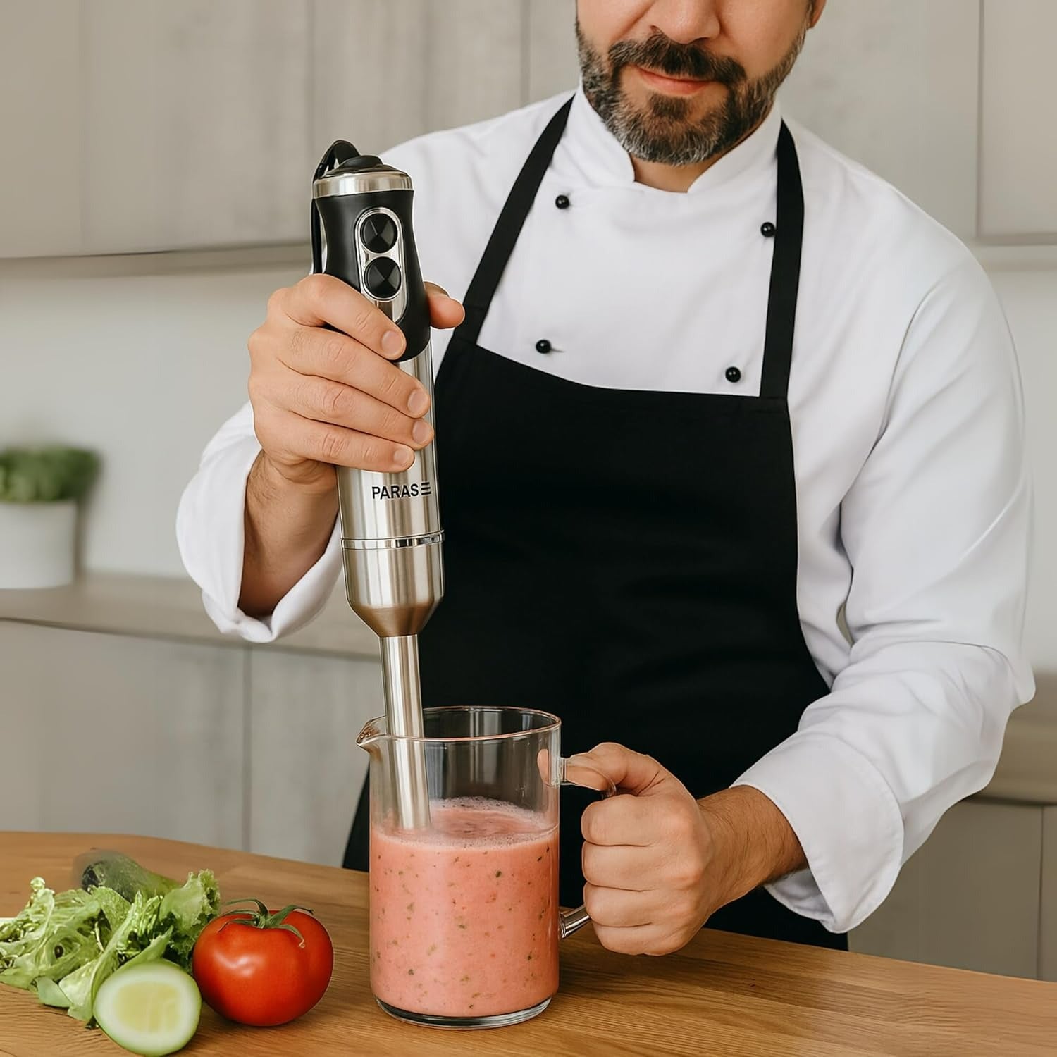 PARAS® 500W Stainless Steel Hand Blender