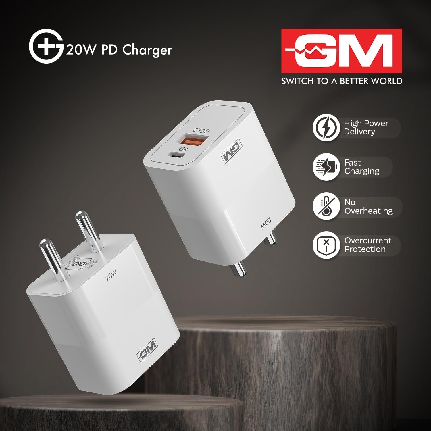 GM Fast Charging for Android, iPhone