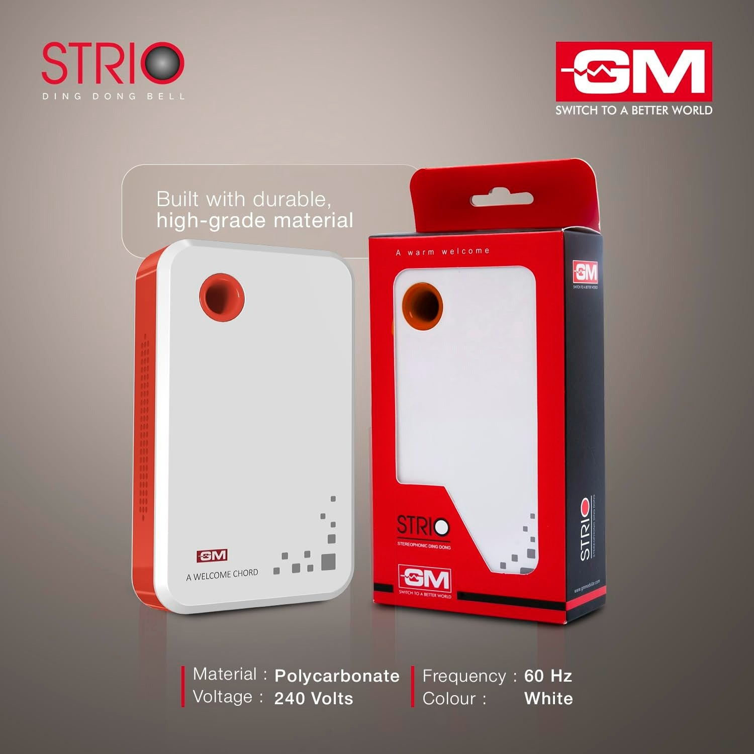 GM 4008 Strio Stereophonic Ring Doorbell