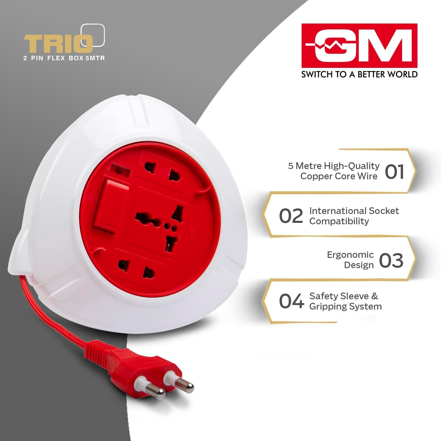 GM 3041 Trio 2-Pin Flex Box