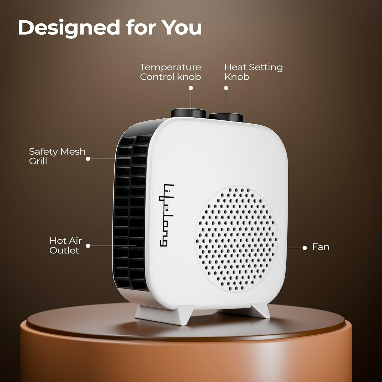 Lifelong Infinia Plus Room Heater for Home, 2000-Watt Blower Heater