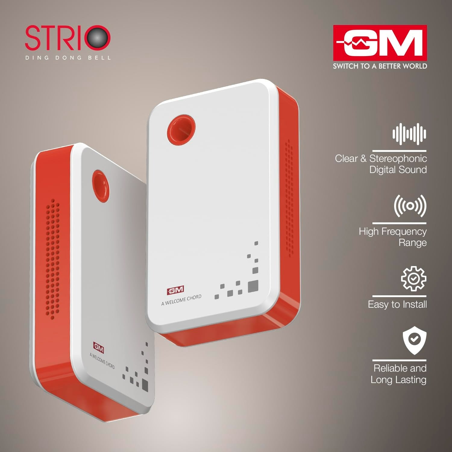 GM 4008 Strio Stereophonic Ring Doorbell