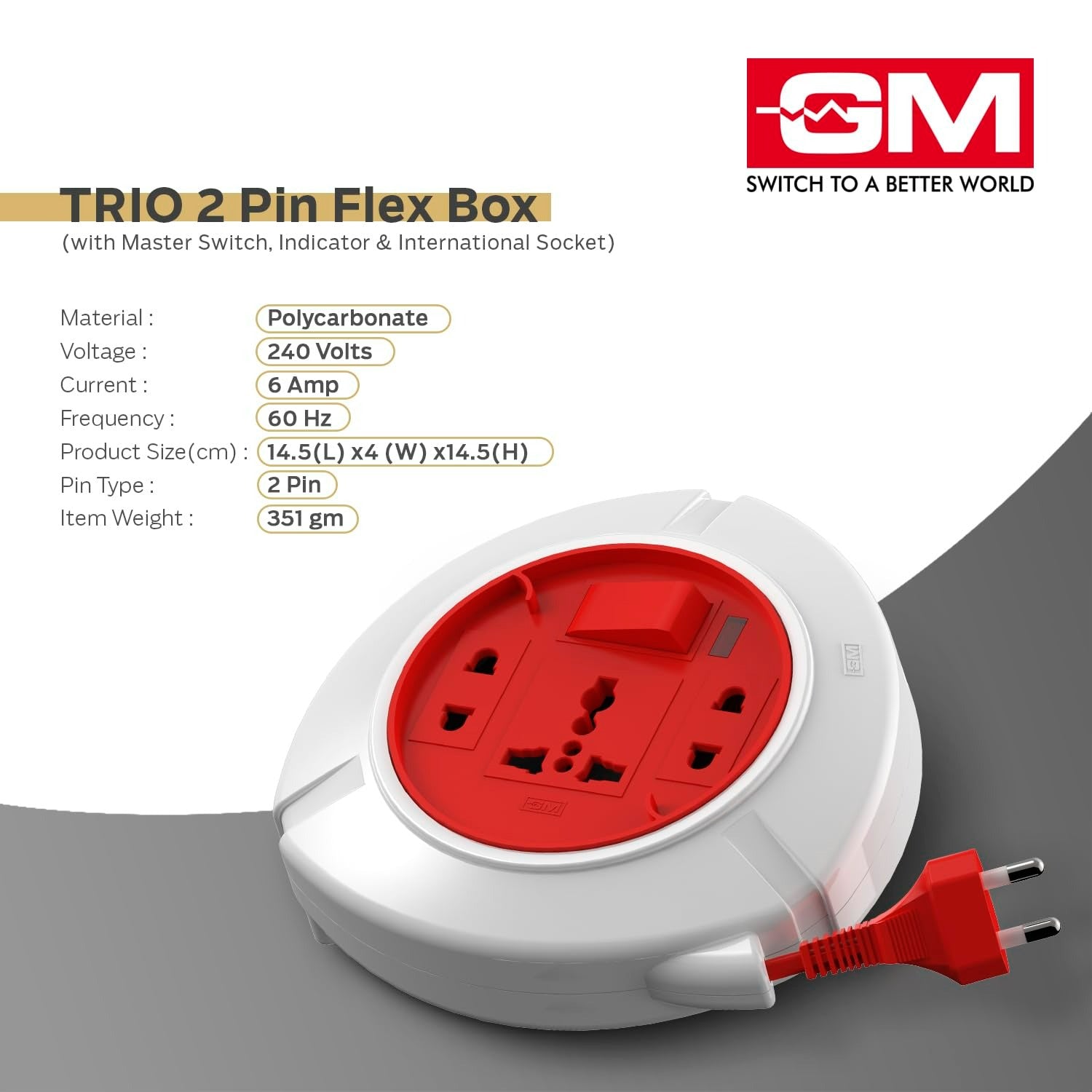 GM 3041 Trio 2-Pin Flex Box