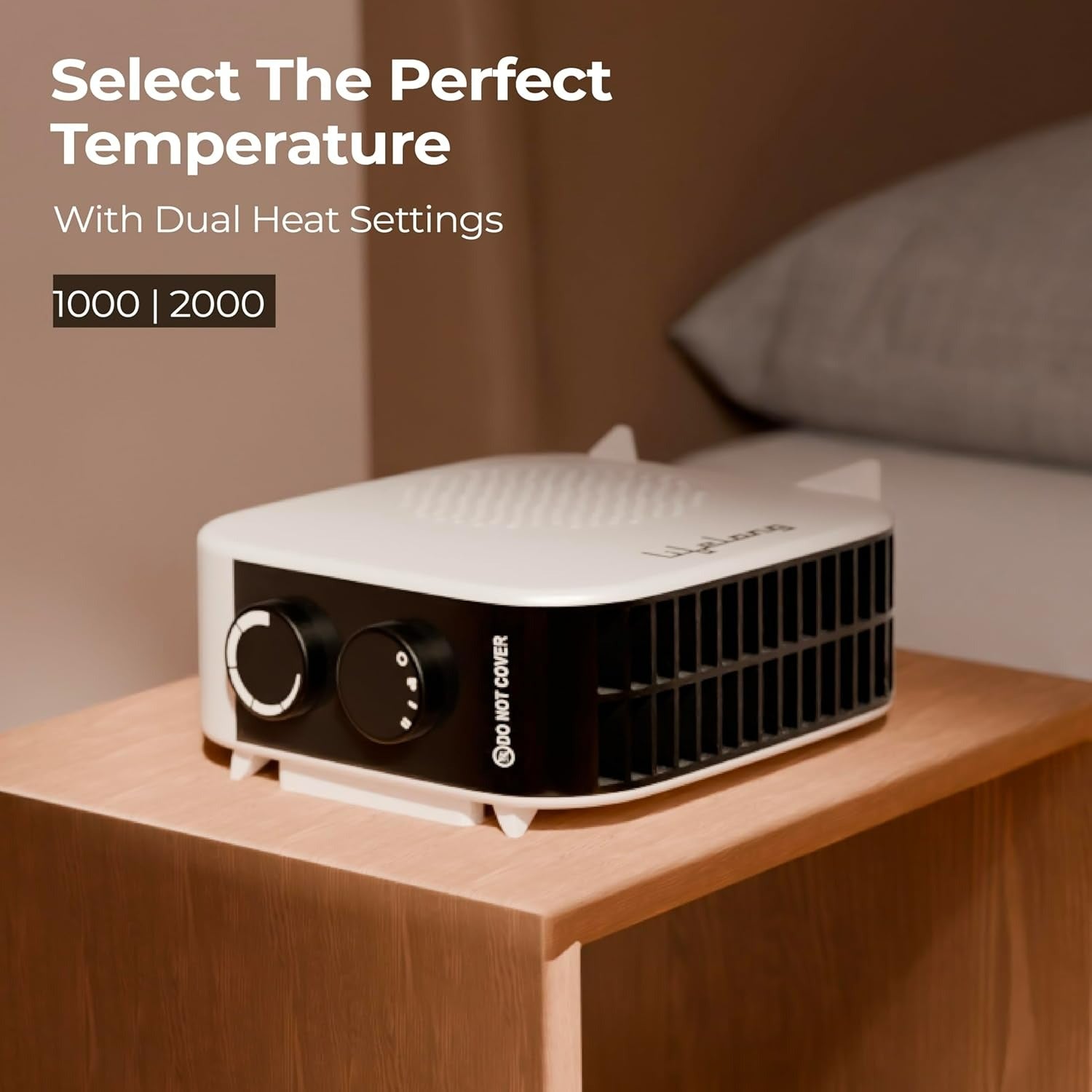 Lifelong Infinia Plus Room Heater for Home, 2000-Watt Blower Heater