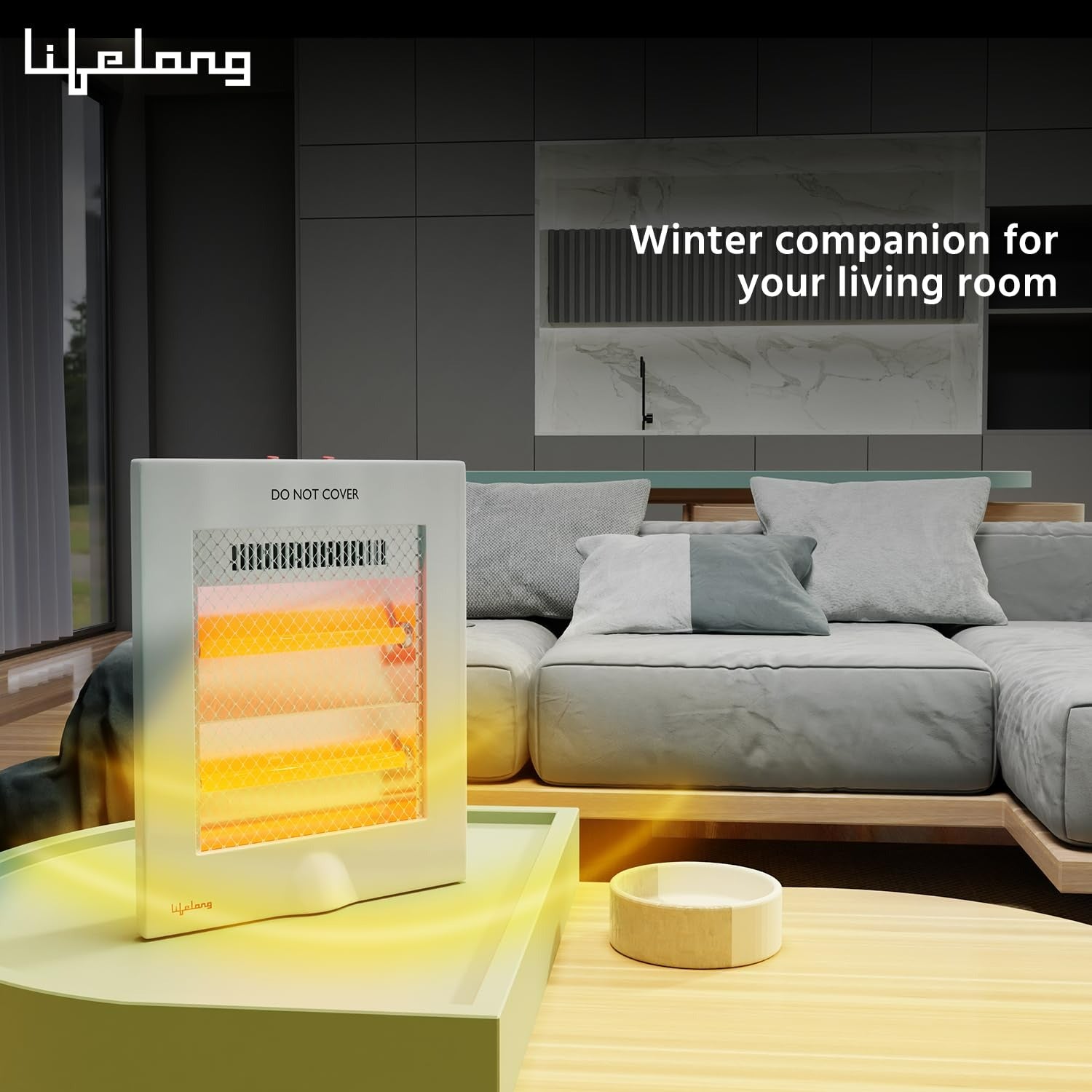 Lifelong Regalia 800 Watts Quartz Room Heater