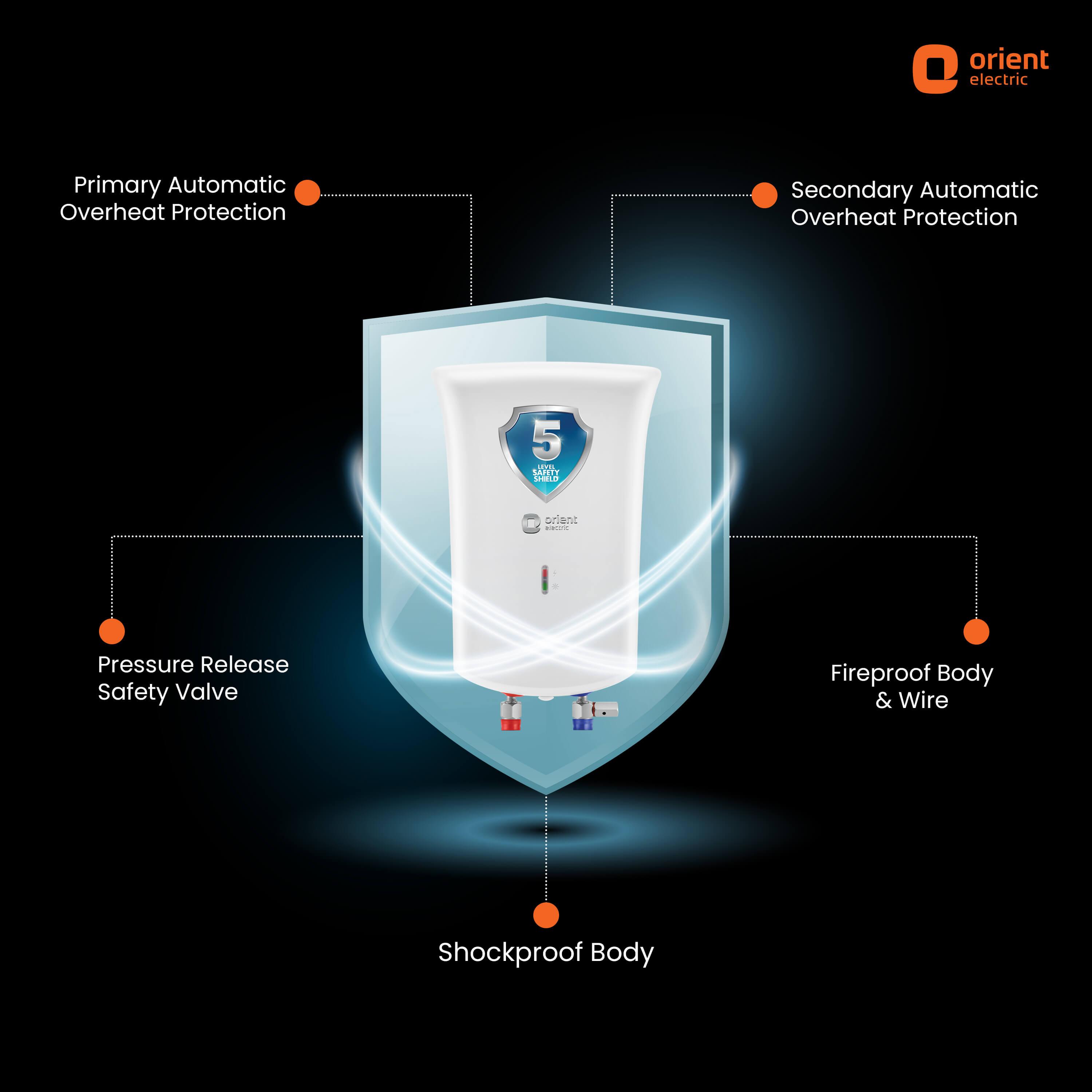 Orient Electric Instaflo 3L Water Heater - Image 8