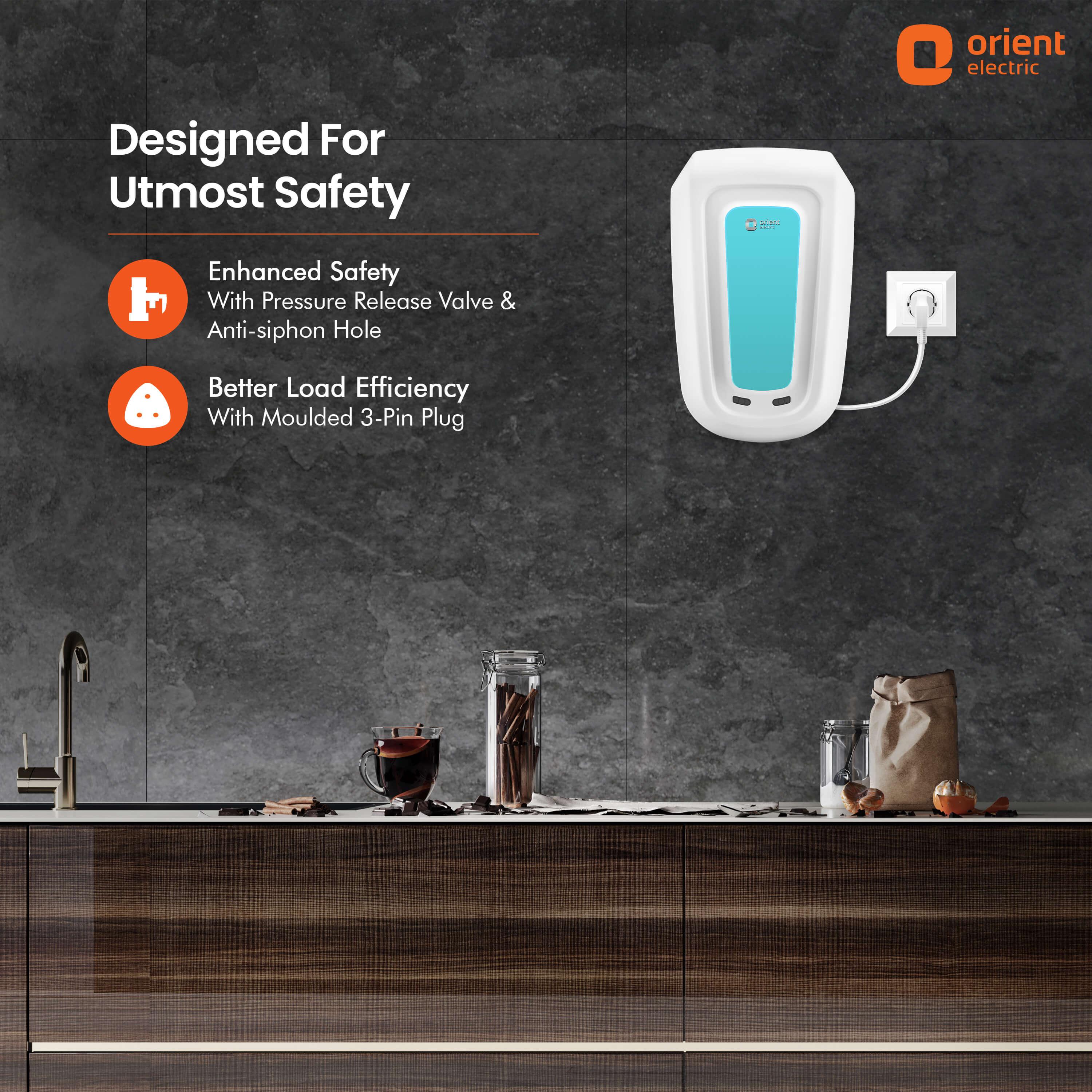 Orient Electric Rapidus 5.5L Water Heater - Image 4